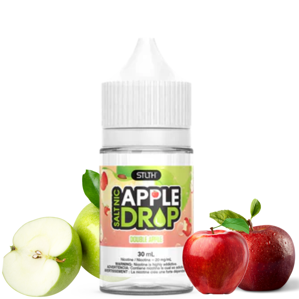 STLTH SALT APPLE DROP  DOUBLE APPLE