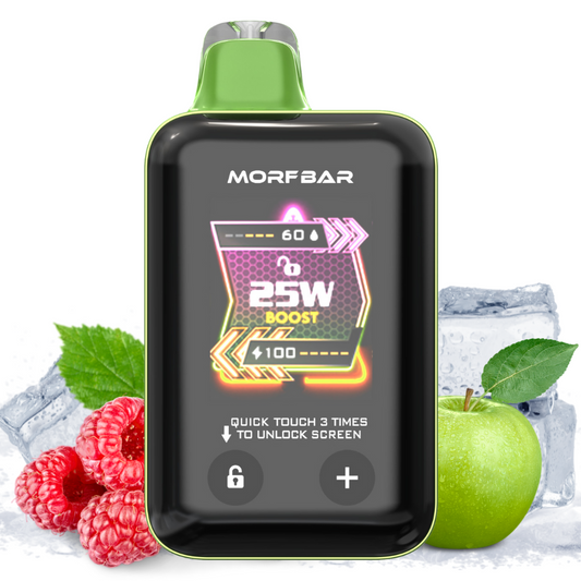 MORF BAR TOUCH 20K RASPBERRY SOUR APPLE | VAPE DESECHABLE