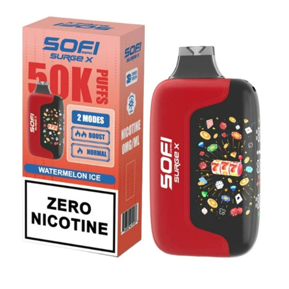 SOFI 50K WATERMELON ICE | VAPE DESECHABLE SIN NICOTINA