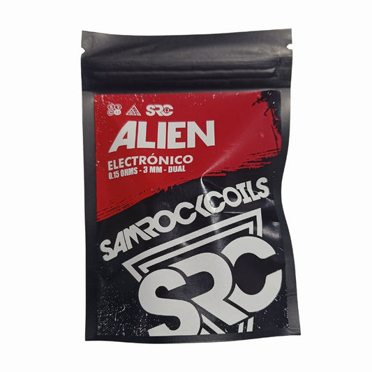 SAM ROCK COILS ALIEN ELECTRONICO 0.15 OHMS DUAL 3MM