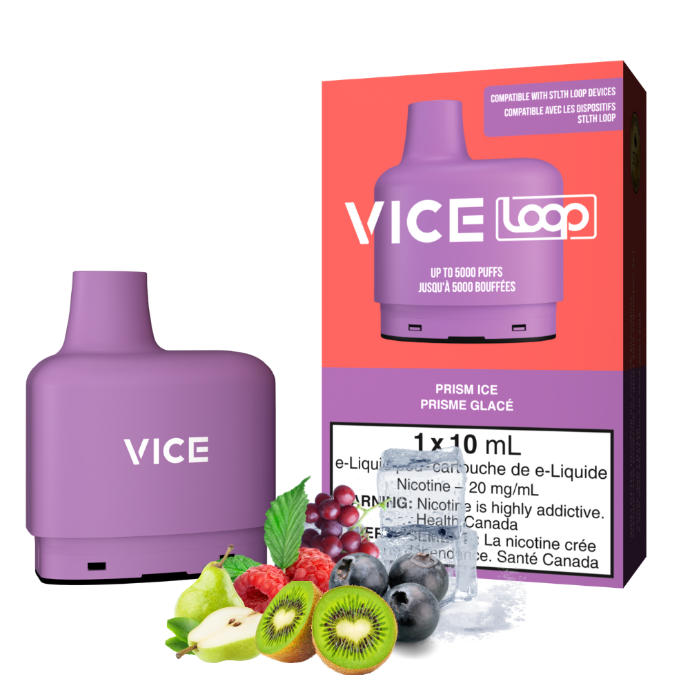STLTH VICE LOOP 5K CARTUCHO PRISM ICE – Liquidín Vape Shop