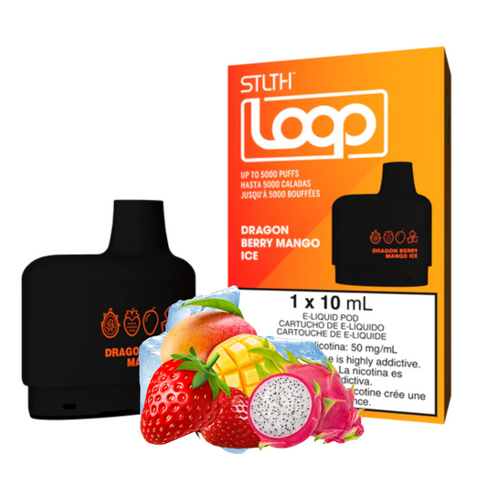 STLTH LOOP 5K CARTUCHO DRAGON BERRY MANGO ICE