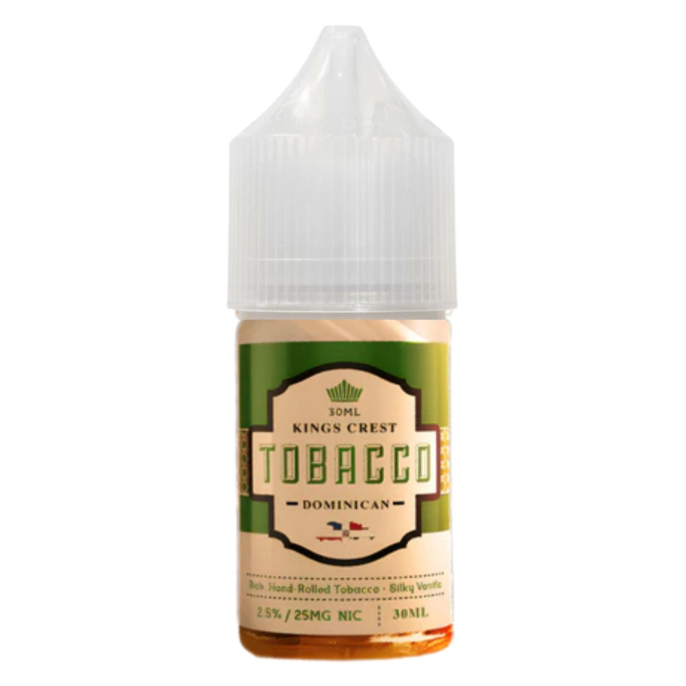 KINGS CREST SALT NIC TOBACCO DOMINICAN