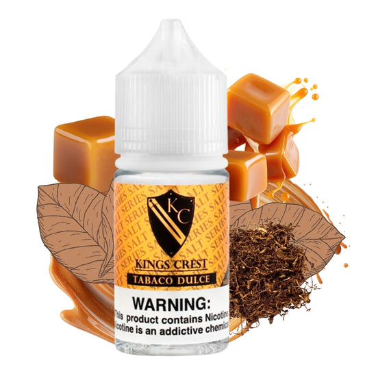 KINGS CREST SALT NIC TABACO DULCE