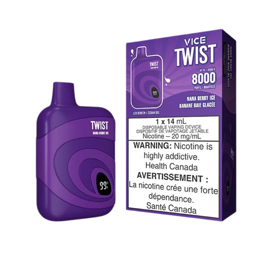 VICE TWIST NANA BERRY ICE 8K – VAPE DESECHABLES