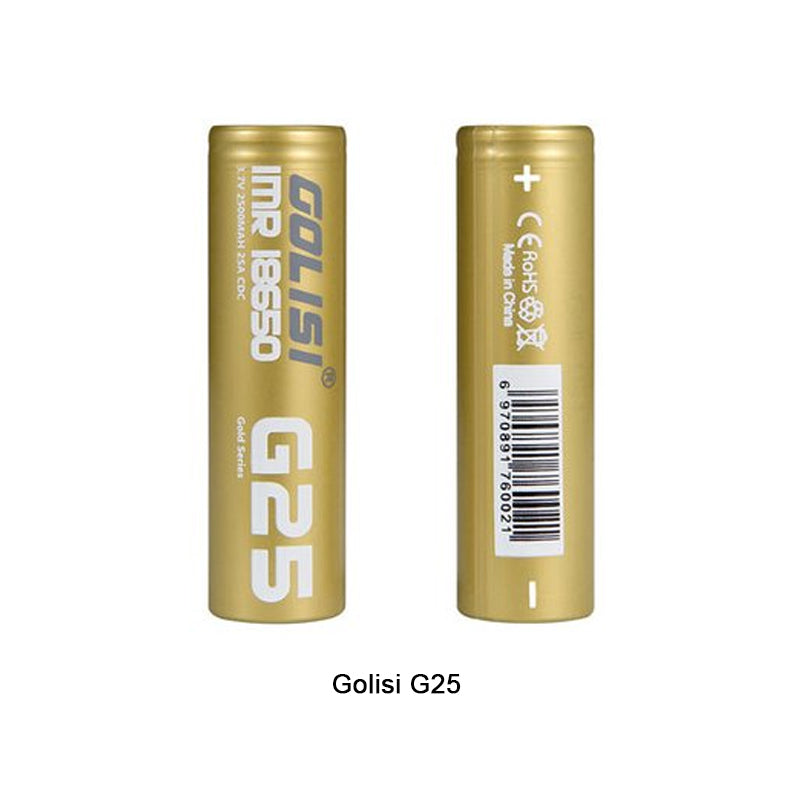 BATERIA GOLISI G25 18650 2500MAH