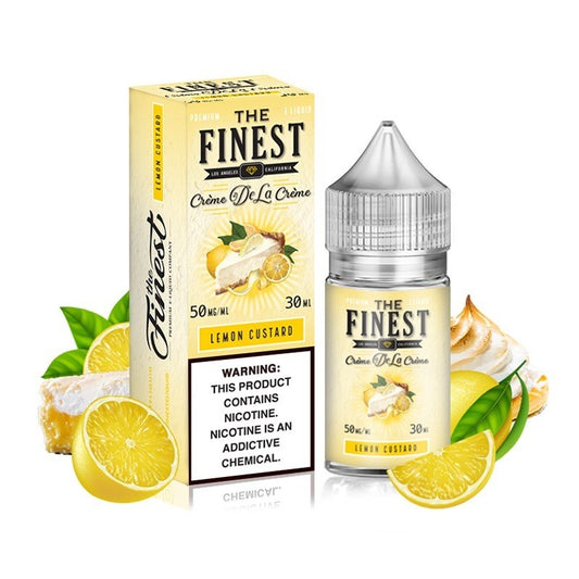 THE FINEST SALT NIC LEMON CUSTARD